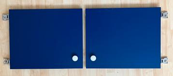 Lundia twee vlakke deuren blauw beschikbaar voor biedingen