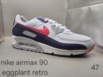 Nike Airmax 90 "Eggplant Retro", Kleding | Heren, Schoenen, Verzenden, Nieuw