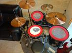 Pearl Drumstel met Paiste & Sabian Cymbalen, Ophalen of Verzenden, Gebruikt, Pearl