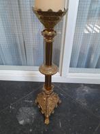 Koperen Kaarsen Kandelaar, Ophalen, Koper of Brons