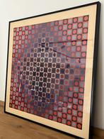 Kunstwerk Viktor Vasarely 'boglar1906' - gesigneerd, Antiek en Kunst, Kunst | Litho's en Zeefdrukken, Ophalen of Verzenden