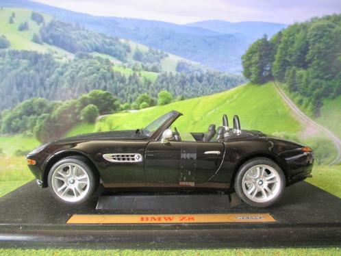 1/18 1999 BMW Z8 - Welly zwart, Hobby en Vrije tijd, Modelauto's | 1:18, Nieuw, Welly, Ophalen of Verzenden