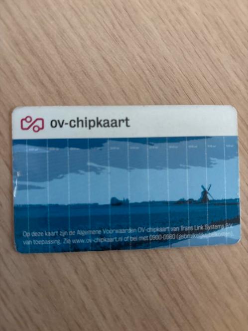 Anonieme ov chipkaart 01-11-2028, Tickets en Kaartjes, Trein, Bus en Vliegtuig, Eén persoon, Algemeen kaartje, Bus, Metro of Tram