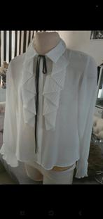 Zara smoking blouse met ruches maat 40, Nieuw, Maat 38/40 (M), Ophalen of Verzenden