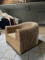 Riviera maison rotan stoelen 2 loveseats, Huis en Inrichting, Ophalen, Zo goed als nieuw, 75 tot 100 cm, Riet of Rotan