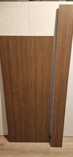 Spaanplaat panelen walnoot kleur, Doe-het-zelf en Verbouw, Platen en Panelen, Ophalen, Gebruikt, Hout, Minder dan 20 mm