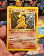 Typhlosion 17/111 Neo Genesis 1st Edition Holo - GD, Ophalen of Verzenden, Gebruikt, Losse kaart