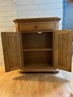 Massief eiken halkastje/dressoir/sitetable, Ophalen of Verzenden, Zo goed als nieuw, 25 tot 50 cm