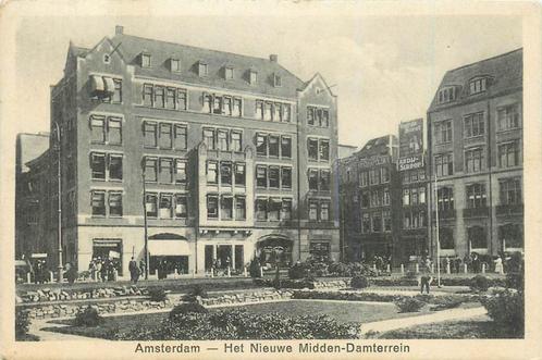 (304-234-029) Amsterdam Het Nieuwe Midden-Damterrein, Verzamelen, Ansichtkaarten | Nederland, Noord-Holland, Voor 1920, Verzenden