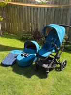 Cybex priam blauw, Kinderen en Baby's, Kinderwagens en Combinaties, Zo goed als nieuw, Verstelbare duwstang, Ophalen, Kinderwagen