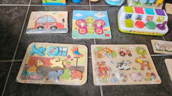 Grote Stapel Kinderspeelgoed - oa puzzels, Kinderen en Baby's, Speelgoed | Overig, Gebruikt, Jongen of Meisje, Ophalen