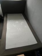 Swiss Sense boxspring 100x200, Tweepersoons, Ophalen of Verzenden, 200 cm, Grijs