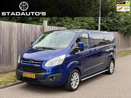 Ford Transit Custom 290 2.2 TDCI L2H1 Limited DC Camera NAP!, Auto's, Bestelauto's, Bedrijf, ABS, Achteruitrijcamera, Airbags