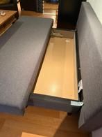 Grijze Slaapbank - 190cm breed, Ophalen, Tweepersoons, 190 cm of minder, Zo goed als nieuw