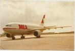 MEA Middle East Airlines Airbus A310 ansichtkaart, Ophalen of Verzenden, Nieuw, Kaart, Foto of Prent