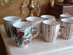 7 Vic's Kopjes, Antiek en Kunst, Antiek | Servies los, Ophalen of Verzenden
