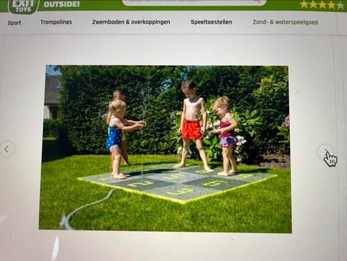 sprinqle watertegels / hinkelbaan inclusief uitbreidingsset, Kinderen en Baby's, Speelgoed | Buiten | Los speelgoed, Gebruikt