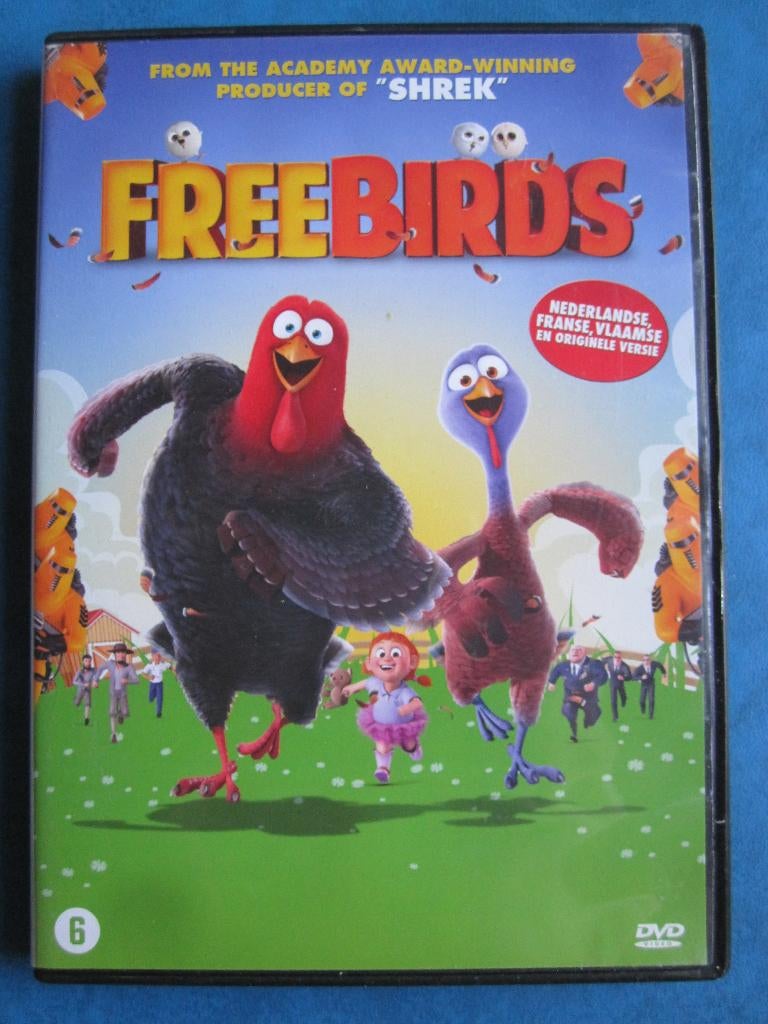 Free Birds, Tekenfilm, Amerikaans, Ophalen of Verzenden, Zo goed als nieuw