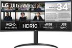 LG 34WR55QK-B 34" Ultrawide Curved Monitor, Computers en Software, Monitoren, BOL, Info@bol.nl, Papendorpseweg 100, 3528 BJ Utrecht