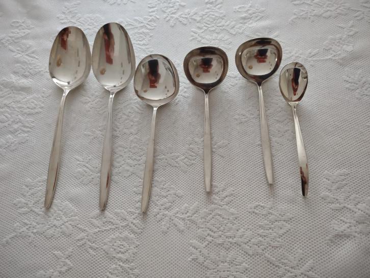 gero 100 (zilvium) model 234 (excellence)  bestekdelen, Antiek en Kunst, Antiek | Bestek, Ophalen of Verzenden