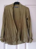 Olijfgroen kleurig vest, Ophalen of Verzenden, Zo goed als nieuw, Maat 36 (S), Groen