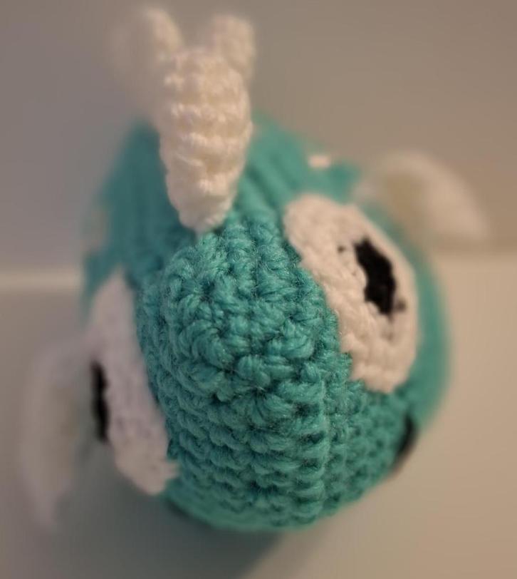 Knuffel 'Vis', Kinderen en Baby's, Speelgoed | Knuffels en Pluche, Nieuw, Overige typen, Ophalen of Verzenden