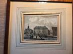 Kopergravure Jan Bulthuis -  nederduitsche schouwburg, Antiek en Kunst, Ophalen