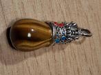 pendant Tigers Eye, Nieuw, Ophalen of Verzenden, Steen of Mineraal, Met edelsteen