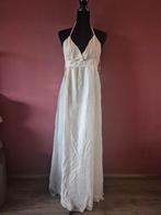 Mooie maxidress. Halter, Lipsy, Verzenden, Wit, Maat 42/44 (L)