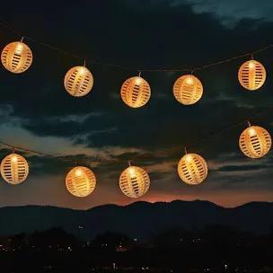 Home Accents Rotan Lichtslinger | 10 Led’s | 180 cm | Nieuw beschikbaar voor biedingen