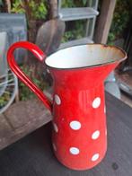 Emaille kan brocante style, Antiek en Kunst, Antiek | Emaille, Ophalen of Verzenden