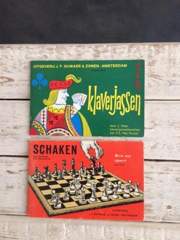 ANTIEK  boekje spelregels  'SCHAKEN'  voor de verzamelaar!! beschikbaar voor biedingen