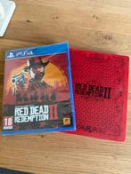 Red Dead Redemption 2 ps4-ps5 met stalen case NIEUW, Spelcomputers en Games, Games | Sony PlayStation 4, Online, Vanaf 18 jaar