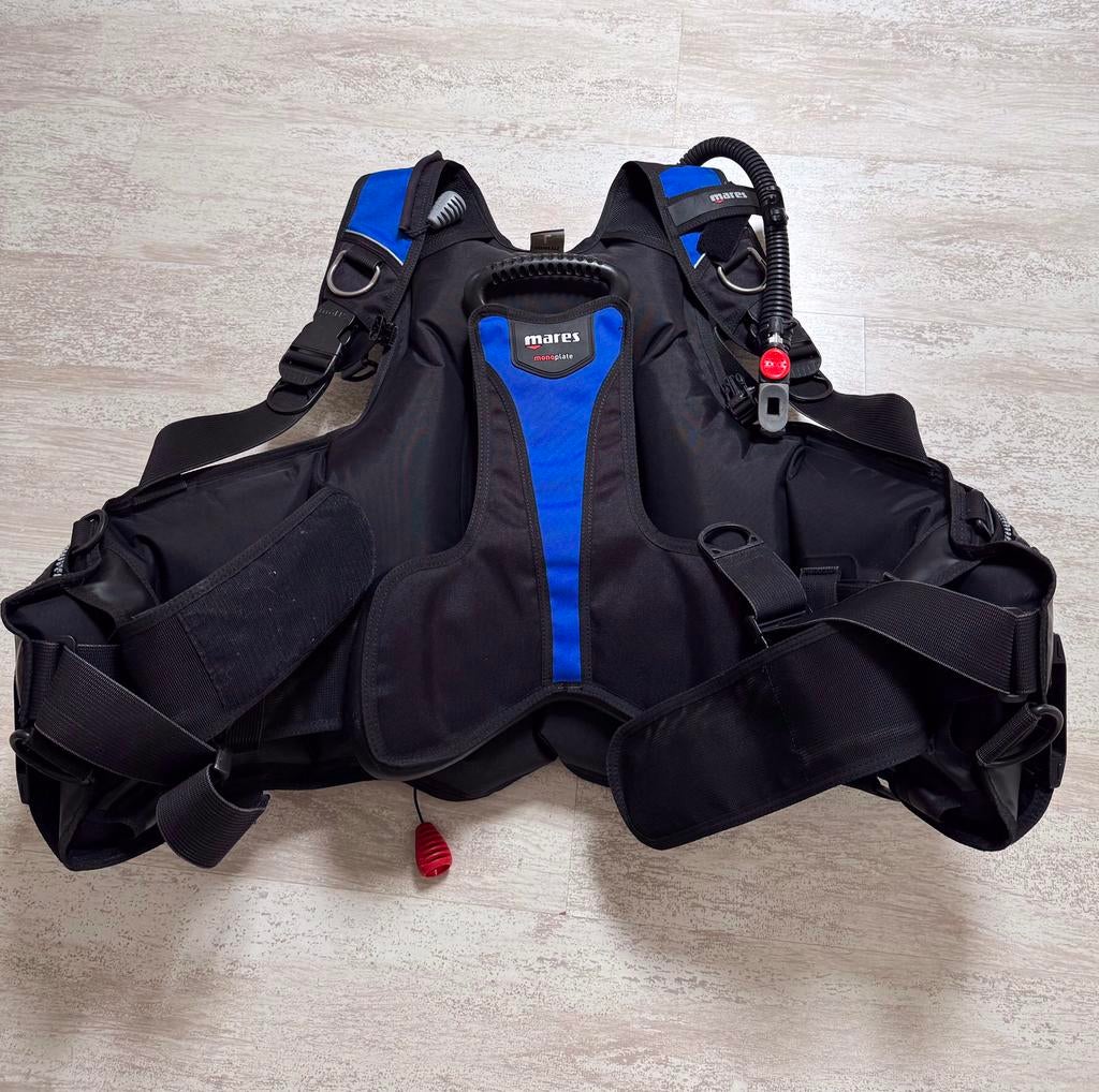 Trimvest Mares Prestige SLS Blue L, Watersport en Boten, Duiken, Zo goed als nieuw, Trimvest of Wing, Ophalen of Verzenden