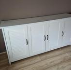 Mooi groot dressoir / kast louvre deurtjes, Ophalen, Zo goed als nieuw, 25 tot 50 cm, 200 cm of meer