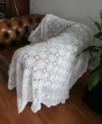 Wit gehaakt tafelkleed, Ophalen of Verzenden, Zo goed als nieuw, Rechthoek