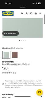 IKEA HJORTVIKEN groen 6 stuks, Ophalen, Zo goed als nieuw, HPL, Minder dan 20 mm