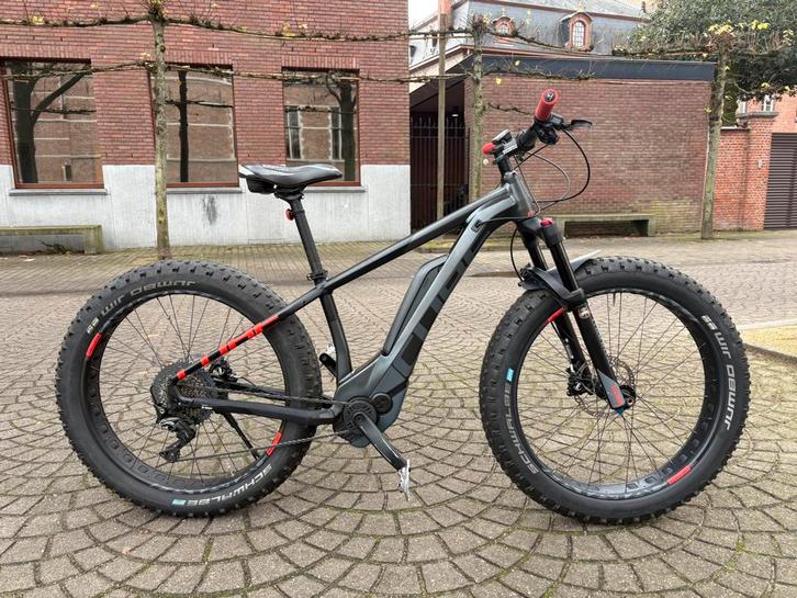 Cube Nutrail E Fatbike Bosch 2020, Fietsen en Brommers, Fietsen | Mountainbikes en ATB, Zo goed als nieuw, Overige merken, Minder dan 45 cm