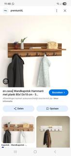 Kapstok en.casa nieuw in verpakking, Nieuw, Minder dan 100 cm, Hout, Ophalen