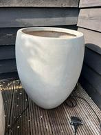 2 stuks plantenpot - betonlook, Ophalen, Kunststof, Minder dan 60 cm, Rond