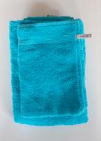 Blauwe handdoek en washand, Ophalen of Verzenden, Nieuw, Blauw