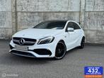 Mercedes A45 AMG 4MATIC Pano/LED/Cruise/alcantara/381pk!, Automaat, Gebruikt, 4 cilinders, Wit