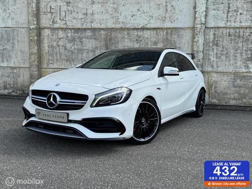 Mercedes A45 AMG 4MATIC Pano/LED/Cruise/alcantara/381pk!, Auto's, Mercedes-Benz, Bedrijf, Te koop, A-Klasse, 4x4, ABS, Airbags