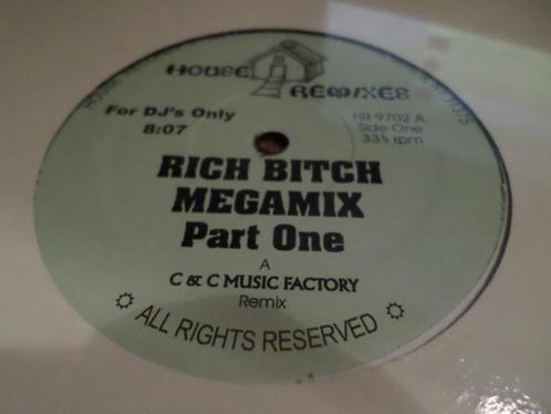 C & C Music Factory - Rich Bitch Megamix Maxisingle, Cd's en Dvd's, Vinyl Singles, Nieuw in verpakking, Maxi-single, 12 inch, Ophalen of Verzenden
