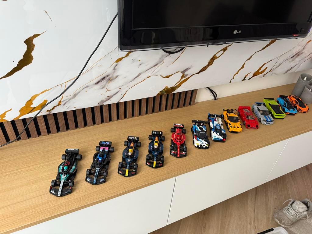LEGO Speed Champions Collectie, Hobby en Vrije tijd, Modelauto's | 1:18, Ophalen of Verzenden, Zo goed als nieuw, Auto