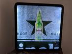 Heineken lamp led voor aan de muur of staand met adapter, Verzamelen, Ophalen of Verzenden, Zo goed als nieuw, Overige typen, Heineken