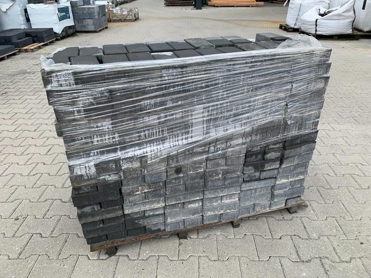 Betonklinker Antraciet 6 cm dik (Restpartij) - J&W 45, Tuin en Terras, Tegels en Klinkers, Nieuw, Klinkers, Beton, 5 tot 10 m²