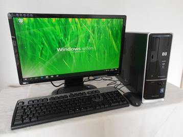 Mini Alledaagse HP PC met W10 & SSD HDD & 22 Inch Lcd beschikbaar voor biedingen