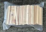Aanmaakhout droog en onbehandeld in zakken van 10 kg, Minder dan 3 m³, Ophalen, Overige houtsoorten, Blokken