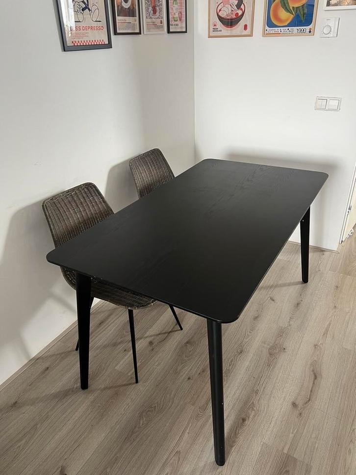 Ikea eettafel LISABO, Huis en Inrichting, Tafels | Eettafels, Zo goed als nieuw, 50 tot 100 cm, 100 tot 150 cm, Rechthoekig, Ophalen